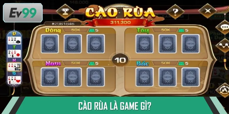 Cào Rùa là game bài dân gian quen thuộc tại Việt Nam